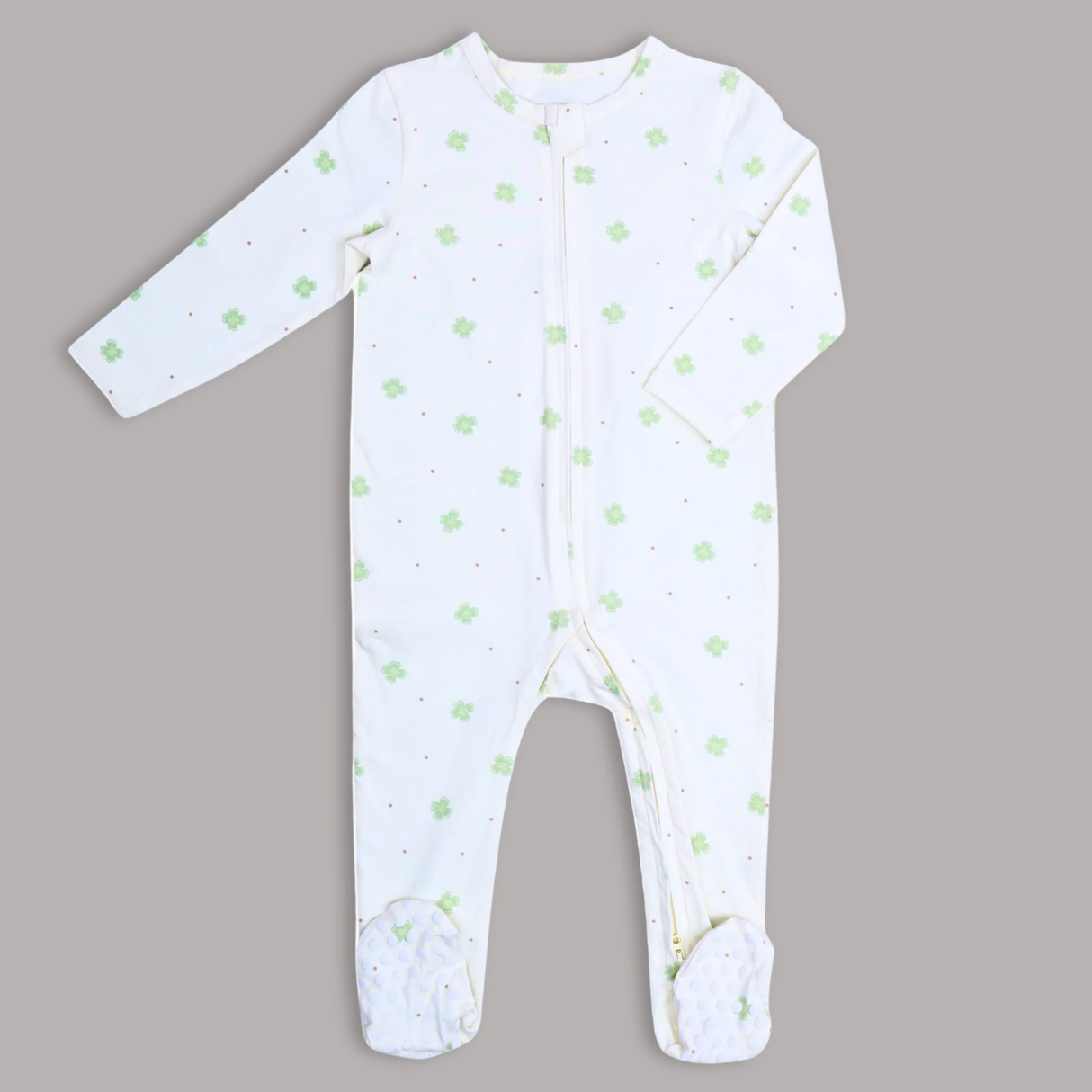 Organic Baby Romper – White