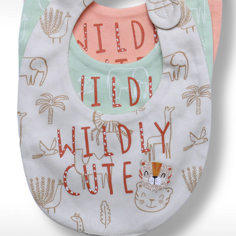 Organic Cotton - Bibs - 3 Pcs.