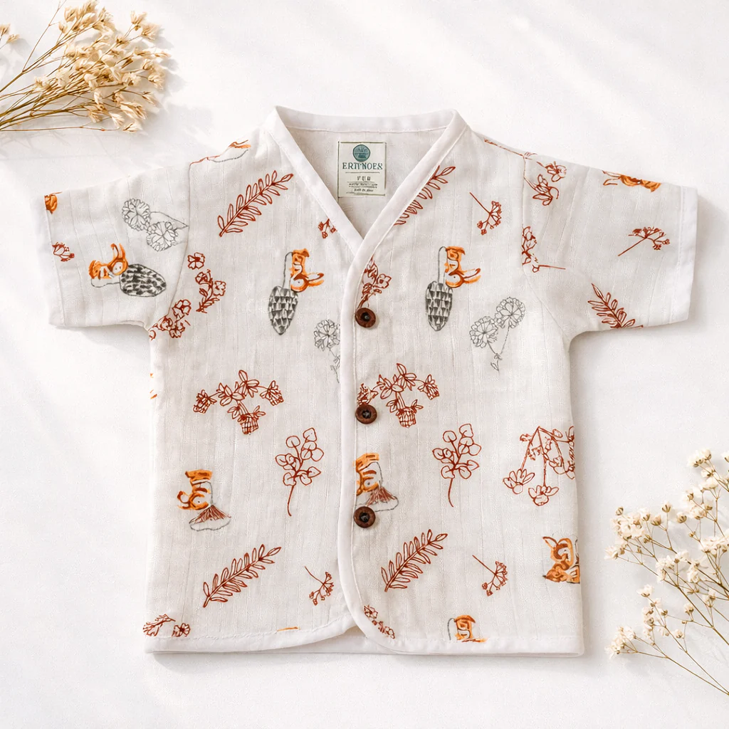 Organic Muslin Unisex Jabla - Nature Nest