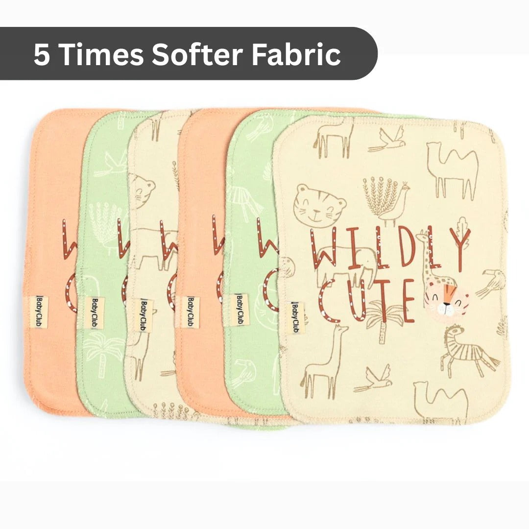 Organic Cotton - Face Wipes 6 Pack