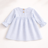 Crinkle Muslin Frill Frock