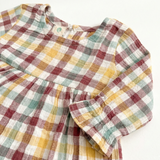 Crinkle Muslin Frill Frock