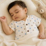 Organic Muslin Unisex Jabla - Polka Dot