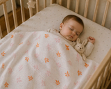 Muslin Nap Time Blanket - Amber LeafV