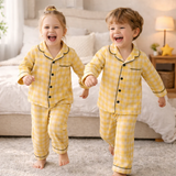 Unisex Crinkle Muslin Night Suit - Honeycrisp
