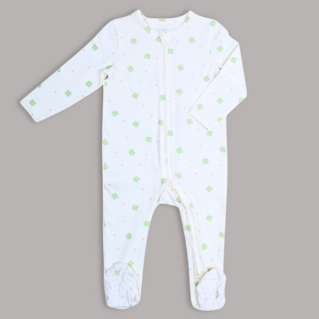 Organic Baby Romper – White