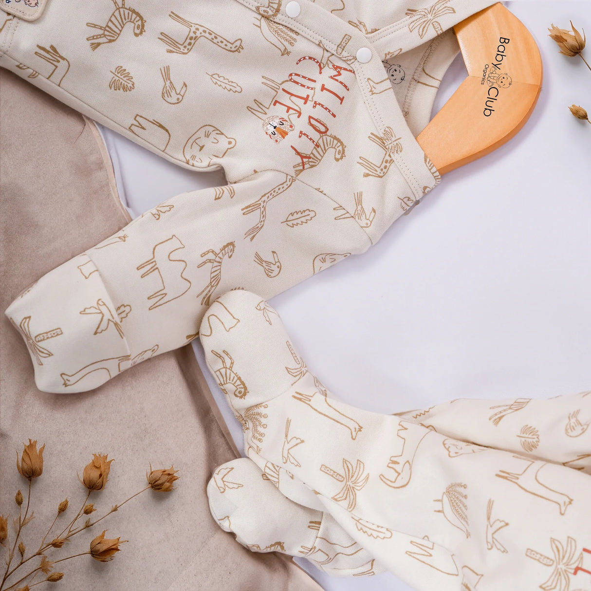 Organic Cotton - Baby Kit (Ivory)- 06 Pcs.