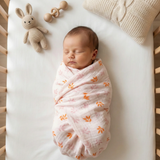 Muslin Nap Time Blanket - Amber LeafV