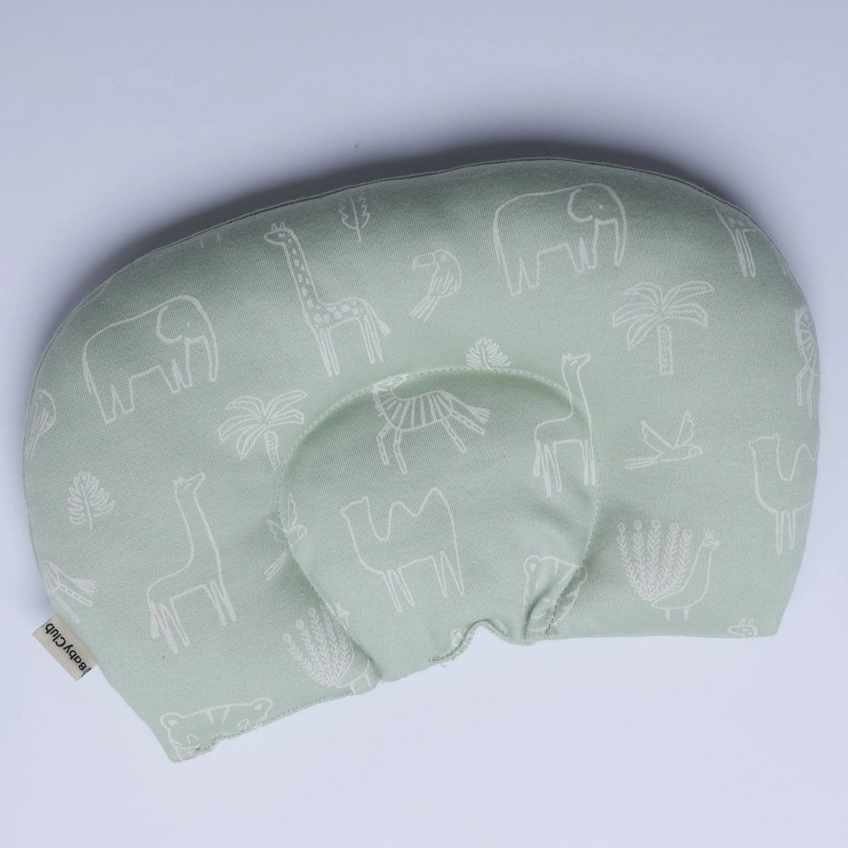 Organic Cotton - Head Shape Pillow (Lush Medow)