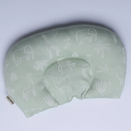 Organic Cotton - Head Shape Pillow (Lush Medow)