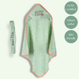 Organic Hooded bath towel & belt