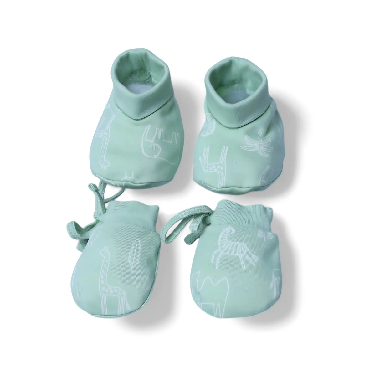Organic cotton mittens & boots