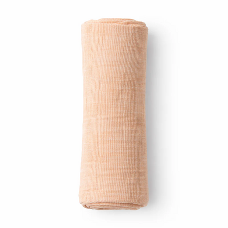 Muslin Nap Time Blanket - Peach Sorbet