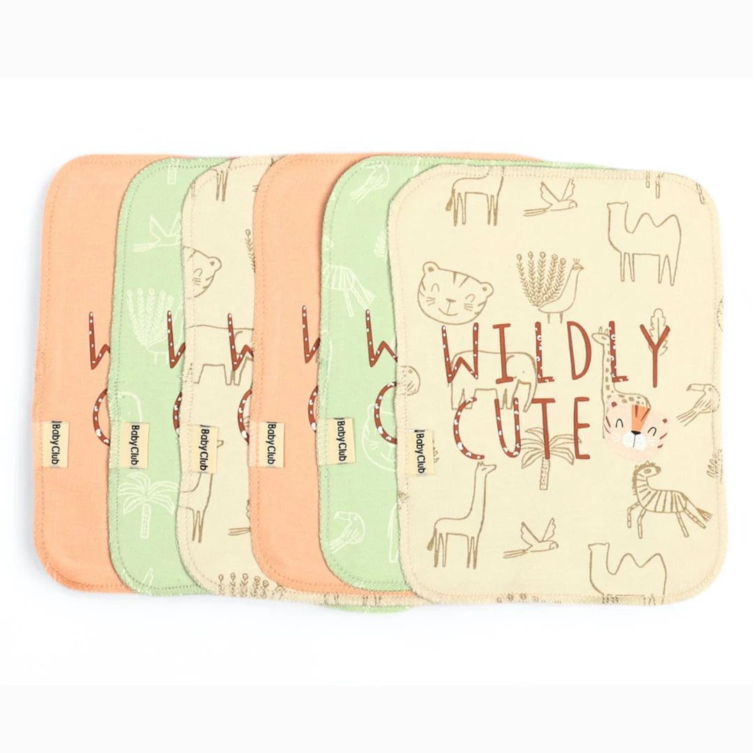 Organic Cotton - Face Wipes 6 Pack