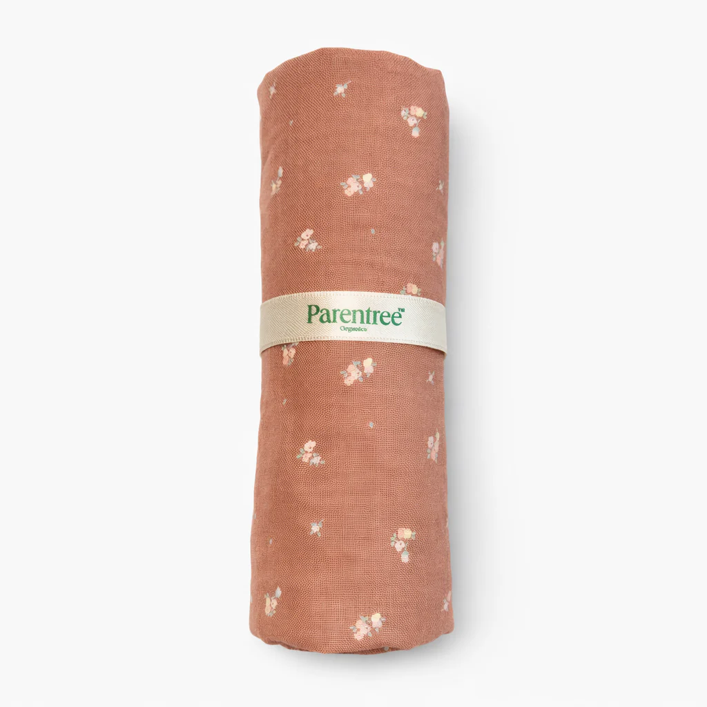 Muslin Nap Time Blanket - Soft Flora