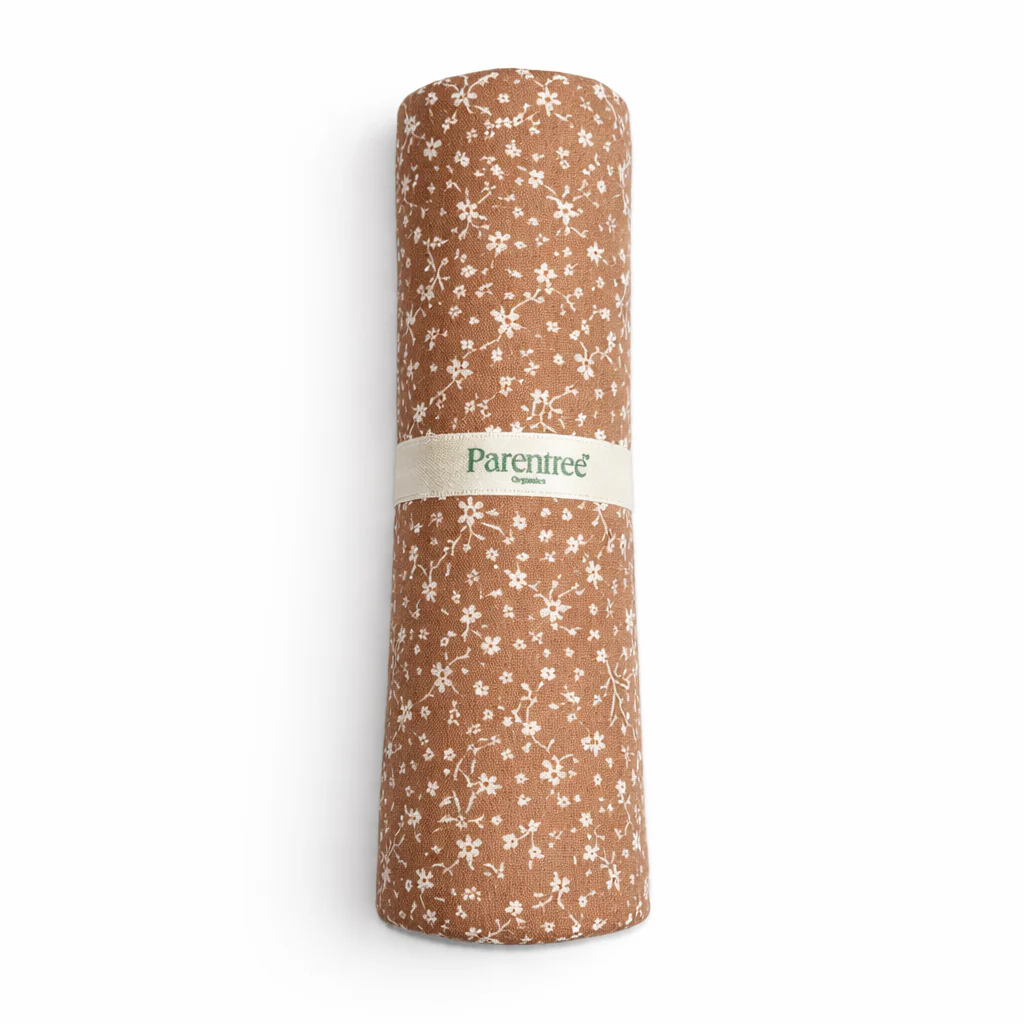 Muslin Nap Time Blanket - Toasted Petals
