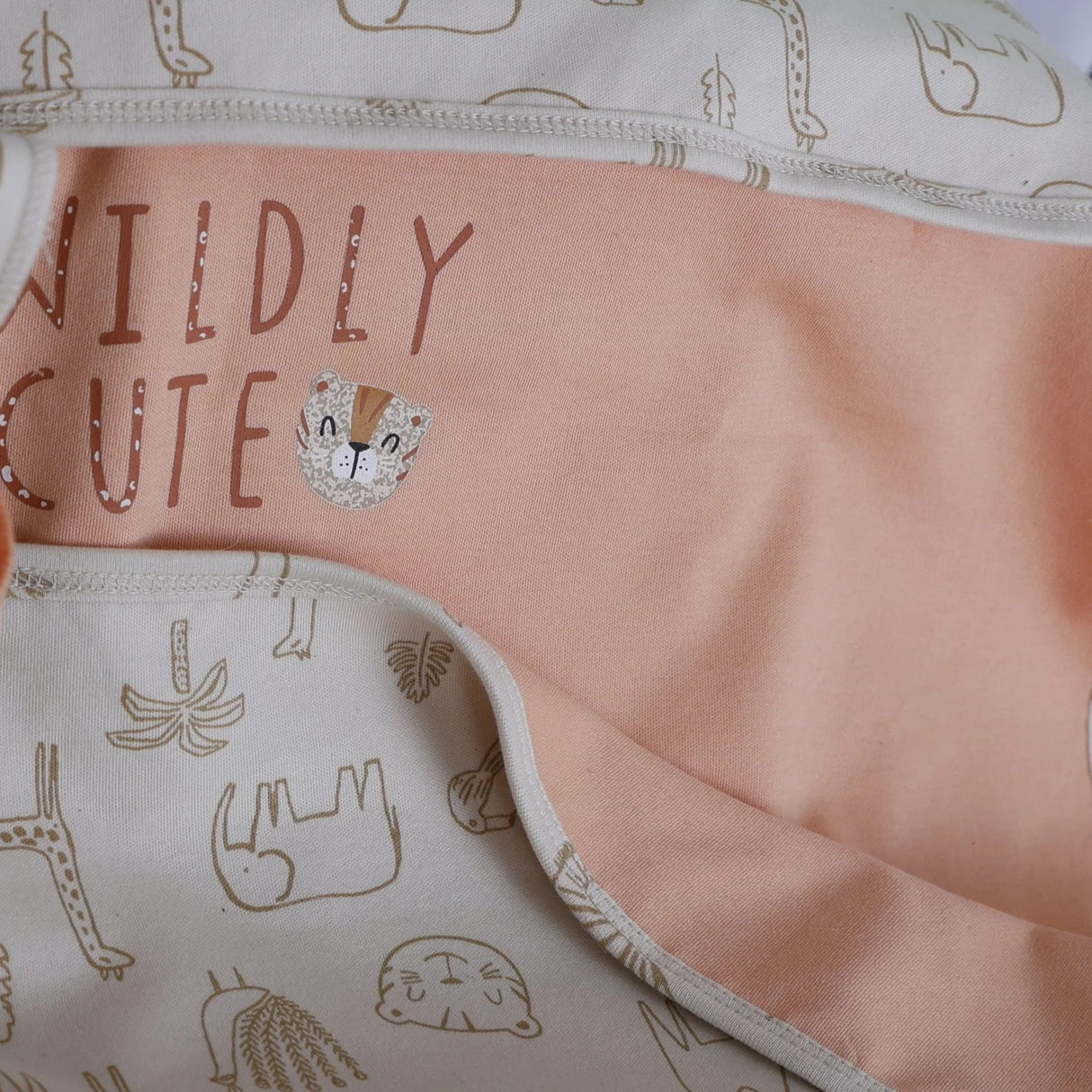 Organic Cotton - Water Proof Sheet (Peach)