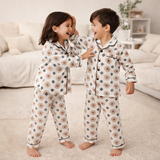 Unisex Bamboo Cotton Night Suit - Playfull