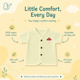 Organic Muslin Unisex Jabla - Mushroom Mist