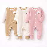 Organic Cotton Romper Set - 3 Pack