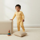 Organic Baby Romper – Sunny Yellow