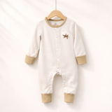 Organic Cotton Romper Ivory