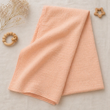 Muslin Nap Time Blanket - Peach Sorbet