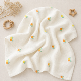 Muslin Nap Time Blanket - Citrus Bloom